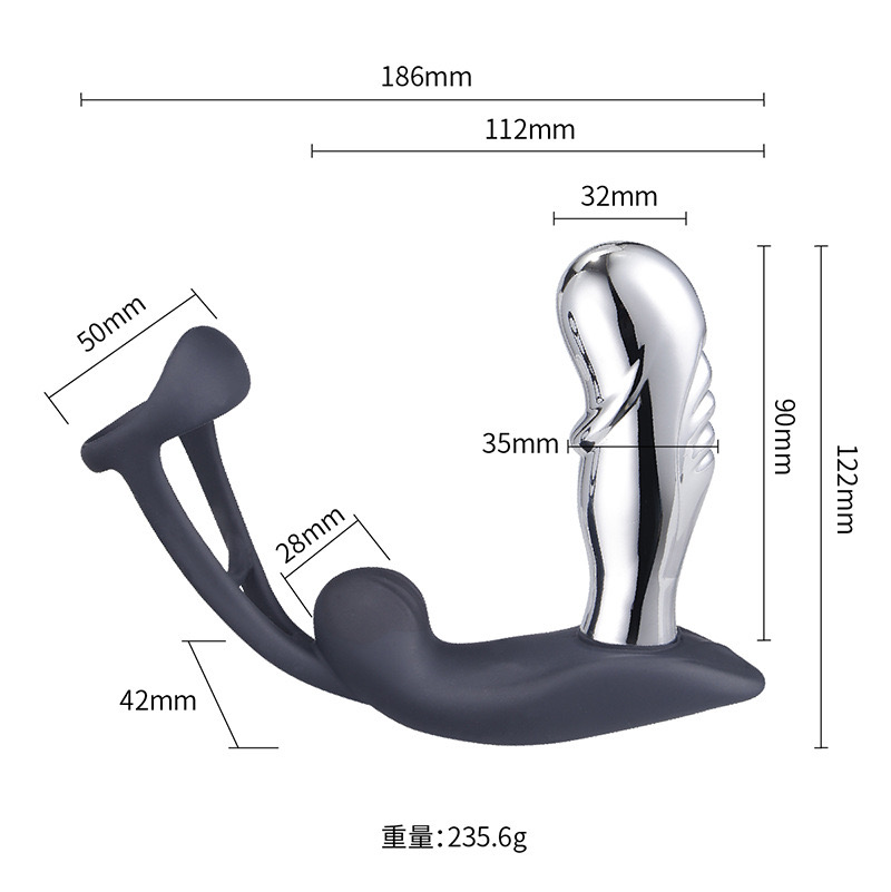 ของเล่นประตูหลัง เครื่องนวดต่อมลูกหมาก อัตโนมัติ เหมือนอวัยวะเพศชาย