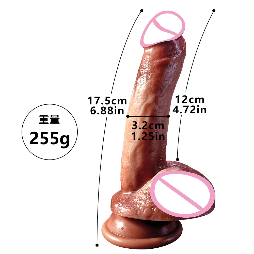 1:1 Replica Of Asian Male Realistic Dildo With Testicles