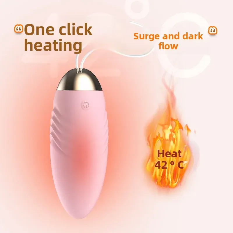 10 Frequencies Remote Control Heating Vibrating Egg