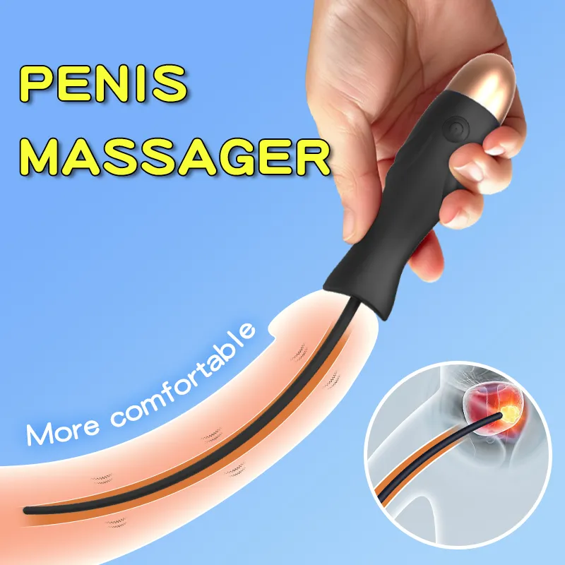 2-In-1 Urethral Fitness Bar & Prostate Massager 10 Modes