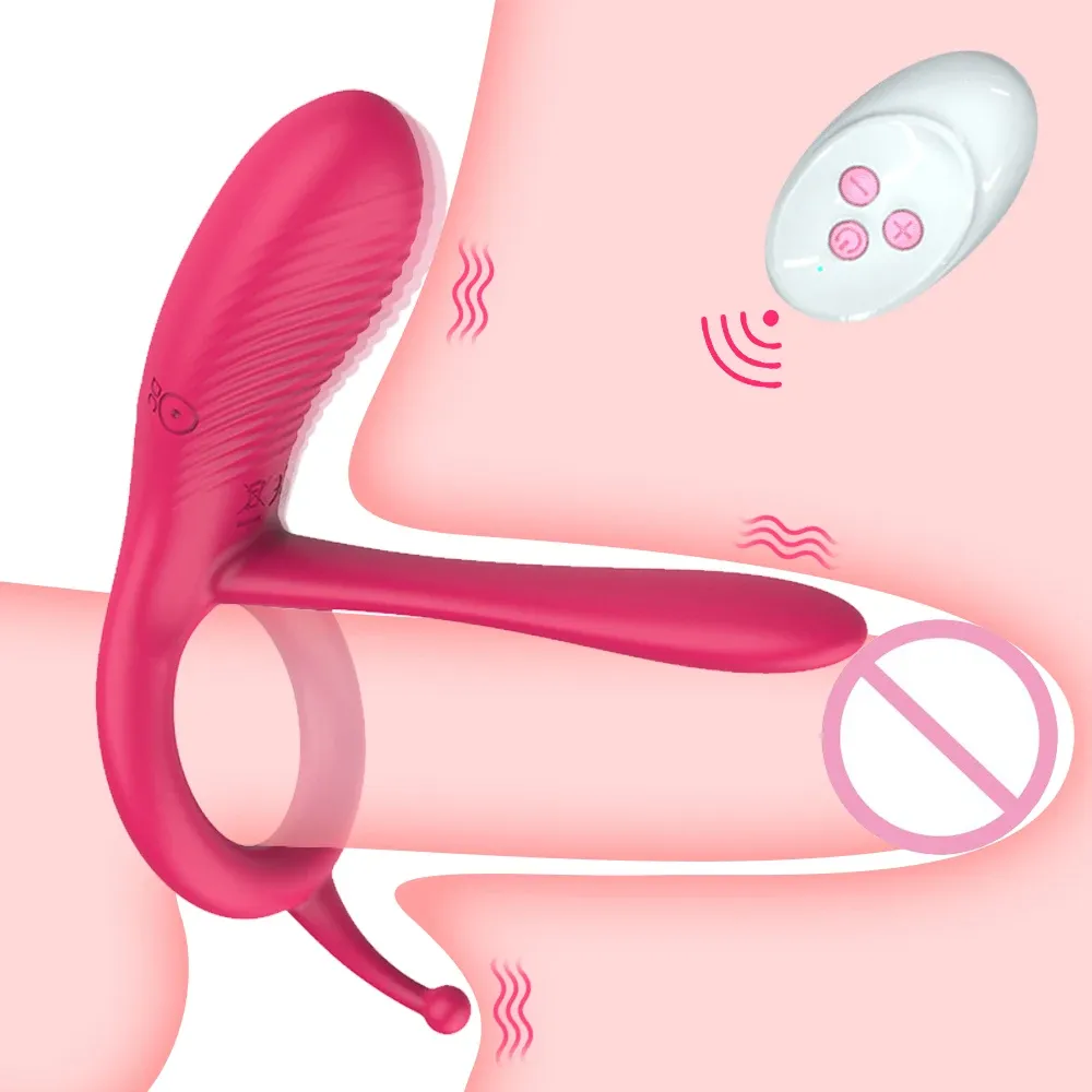 4In1 Multi-Functional Vibartor With Cock Ring For Couples