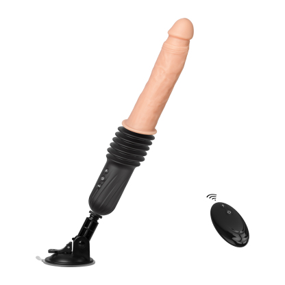 ครื่องสอดใส่ มอเตอร์คู่ 3 ความถี่การยืดหด 10 ความถี่การสั่น ระยะยืดหดยาว 55 มม. ระบบทำความร้อนอัจฉริยะ ควบคุมระยะไกลอินฟราเรด|ASJ-sextoyfunny