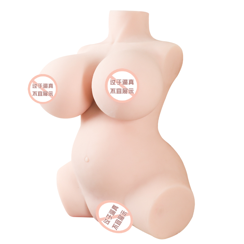 ตุ๊กตายางบางส่วน รูปลักษณ์เหมือนมนุษย์จริง ทรวดทรงโค้งเว้าแบบตัวเอส ทางคู่เสมือนจริง วัสดุ TPE -sextoyfunny