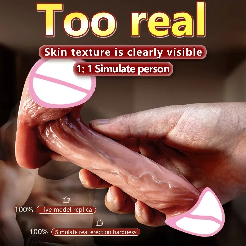 1:1 Replica Of Asian Male Realistic Dildo With Testicles
