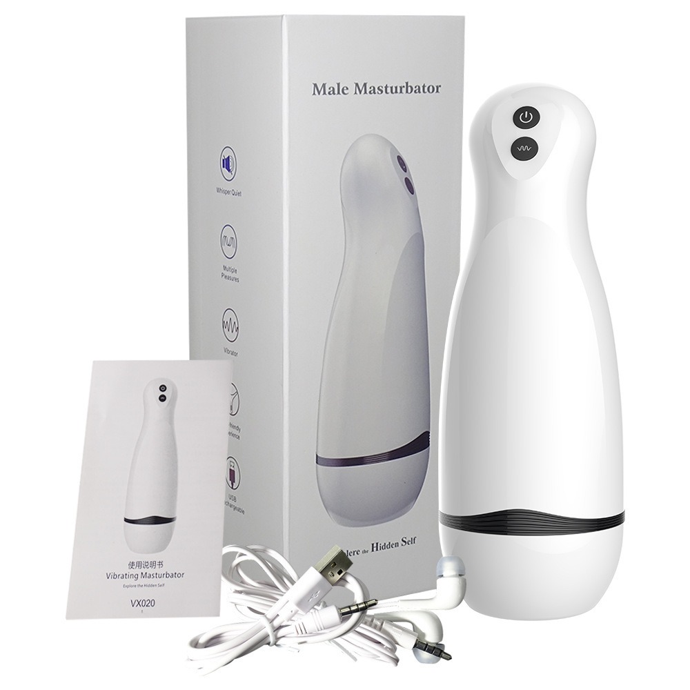 Realistic Vagina Male Masturbator 10 Vibration APP