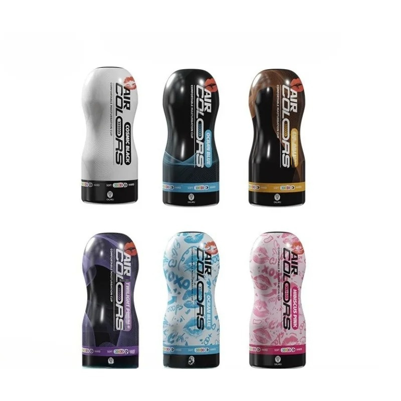 W5508未定价ถ้วยช่วยตัวเองใช้มือ ระบบแรงดันลบผ่านช่องอากาศ วัสดุ TPE หนาพิเศษ เม็ดกรวดเนื้อนุ่ม