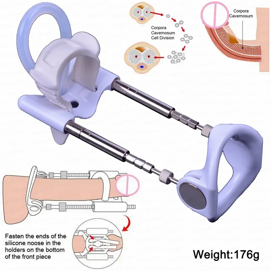 Adjustable Stretch Length Penis Stretcher 3 Styles Available