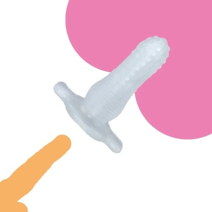 ปลอกเพิ่มขนาด เพิ่มขนาด ออกแบบจุดนูน ออกแบบเกลียว วัสดุ TPE เกรดผิวสัมผัสนุ่ม|PCP