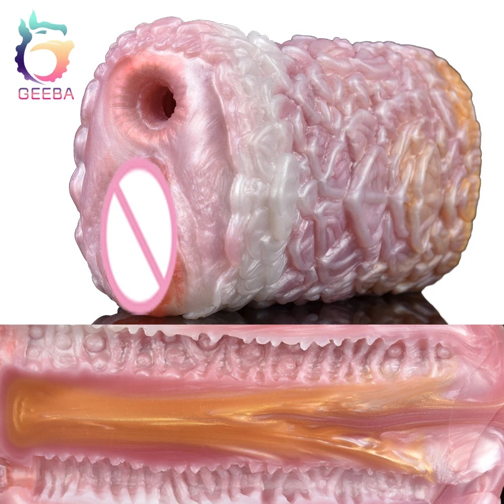 W5602未定价จิ๋มสัตว์เทียม ช่องทางคู่สมจริง แนวคิดเหนือจริง วัสดุซิลิโคนเหลว