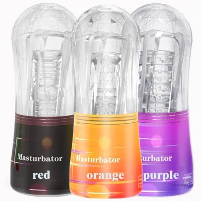 จิ๋มกระป๋อง จิ๋มปลอม มีให้เลือก 3 สี ลายเกลียว+เม็ดกรวด วัสดุ TPE