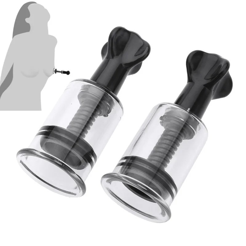 เครื่องปั๊มนมแบบสุญญากาศ ดึงดูดด้วยฟิสิกส์ ปรับแรงด้วยปุ่มหมุน ดูดแน่นเสถียร เพิ่มความเร้าใจก่อนสัมพันธ์-sextoyfunny