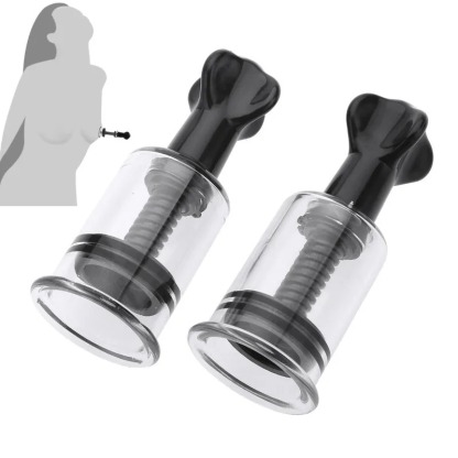 เครื่องปั๊มนมแบบสุญญากาศ ดึงดูดด้วยฟิสิกส์ ปรับแรงด้วยปุ่มหมุน ดูดแน่นเสถียร เพิ่มความเร้าใจก่อนสัมพันธ์-sextoyfunny