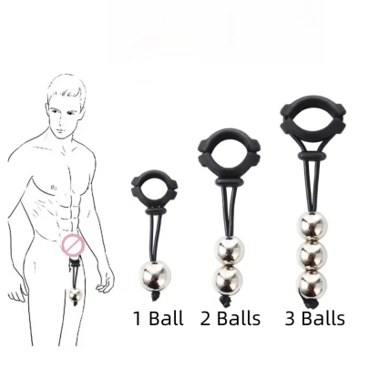 Penis Extender ฝึกยืดขยาย การฝึกยืดเหยียดและความทนทาน ปรับความตึงได้ วัสดุซิลิโคนผิวสัมผัสเนียนนุ่ม-sextoyfunny