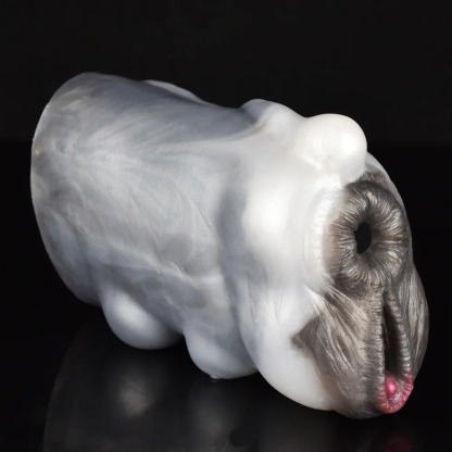 W5605未定价จิ๋มสัตว์เทียม ช่องทางคู่สมจริง จำลองอวัยวะเพศวัว วัสดุซิลิโคนเหลว