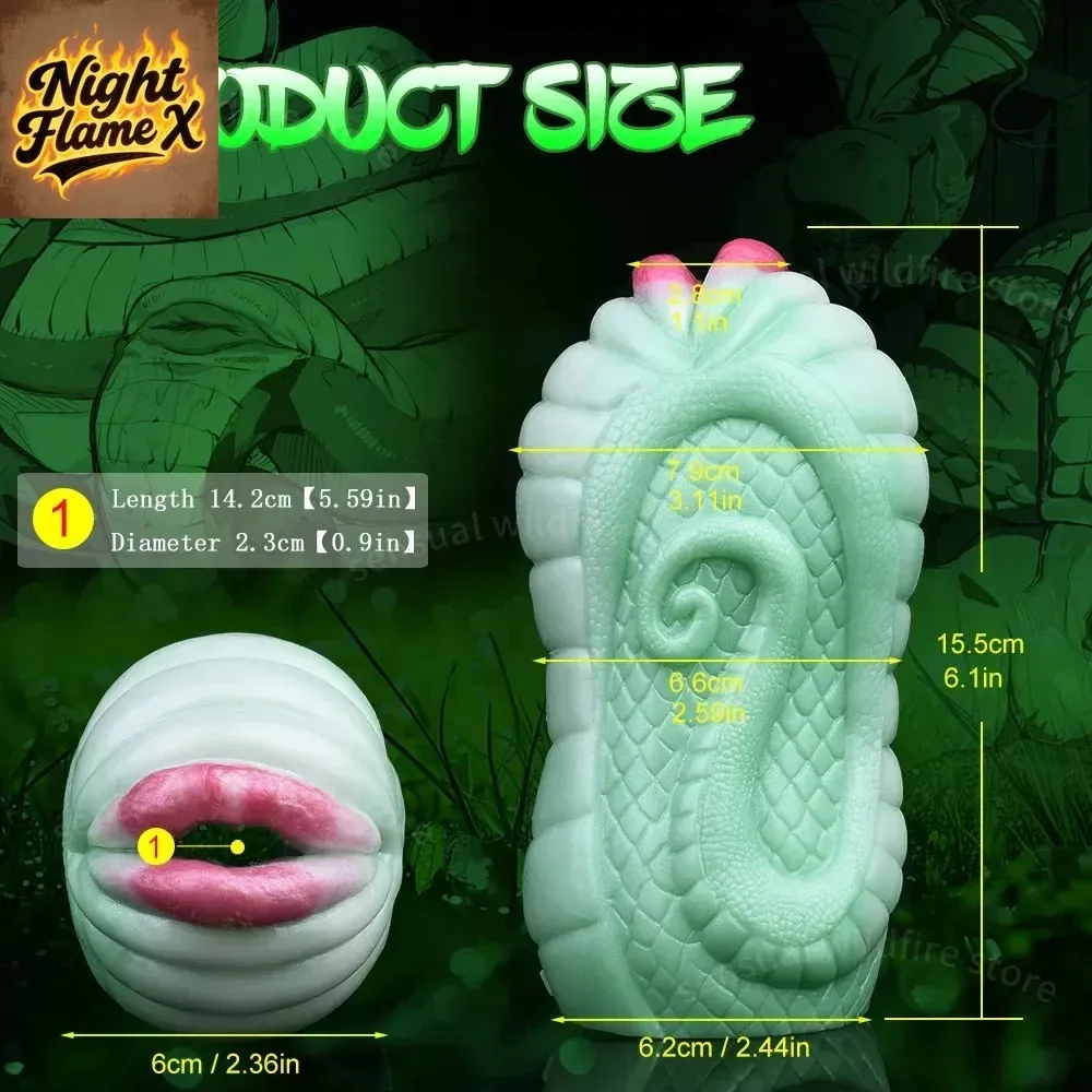 YOCY Fantasy Vagina—Exotic Beast Green Snake NW 490g