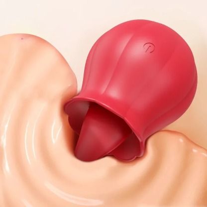 ลิ้นของเล่น 10ระดับความสั่น 1 เครื่อง 2 ฟังก์ชัน วัสดุสัมผัสผิวอ่อนโยน กันน้ำIPX5 เสียงเบาสุดขั้ว|Can-sextoyfunny