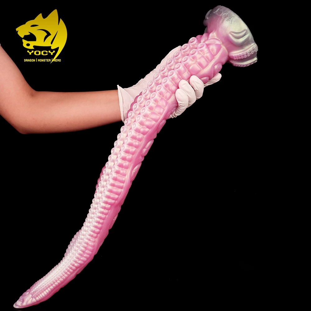 W4307未定价ออกแบบเลียนแบบหนวดปลาหมึก หนวดปลาหมึก ลายผิวละเอียด แผ่นดูดแรงสูง วัสดุซิลิโคนเกรดพรีเมียม