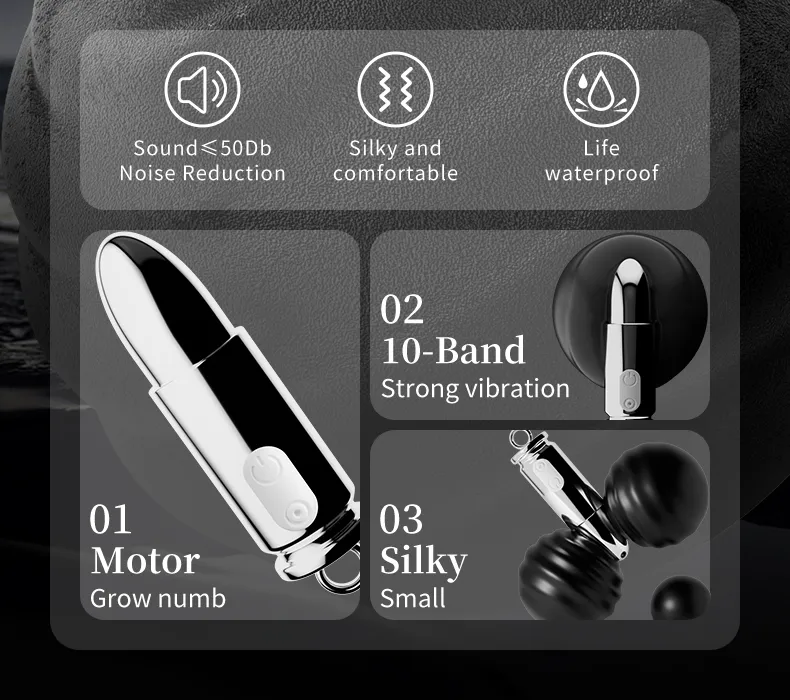 12 Frequencies Remote Control Aluminum Alloy Vibrating Egg
