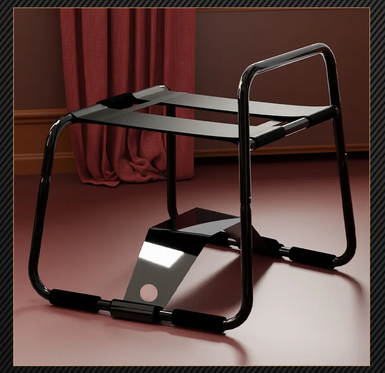 เก้าอี้สําหรับคู่รักในบ้าน ถอดประกอบง่าย สายยืดแรงต้านสูง ที่พักแขนแบบชิ้นเดียว ติดตั้งอุปกรณ์เสริมได้-sextoyfunny