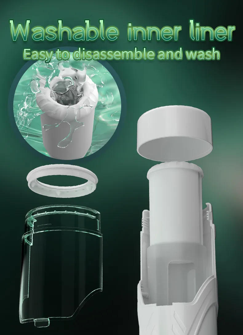 Thrusting Male Masturbator Smart Chip + 3-Engine Drive