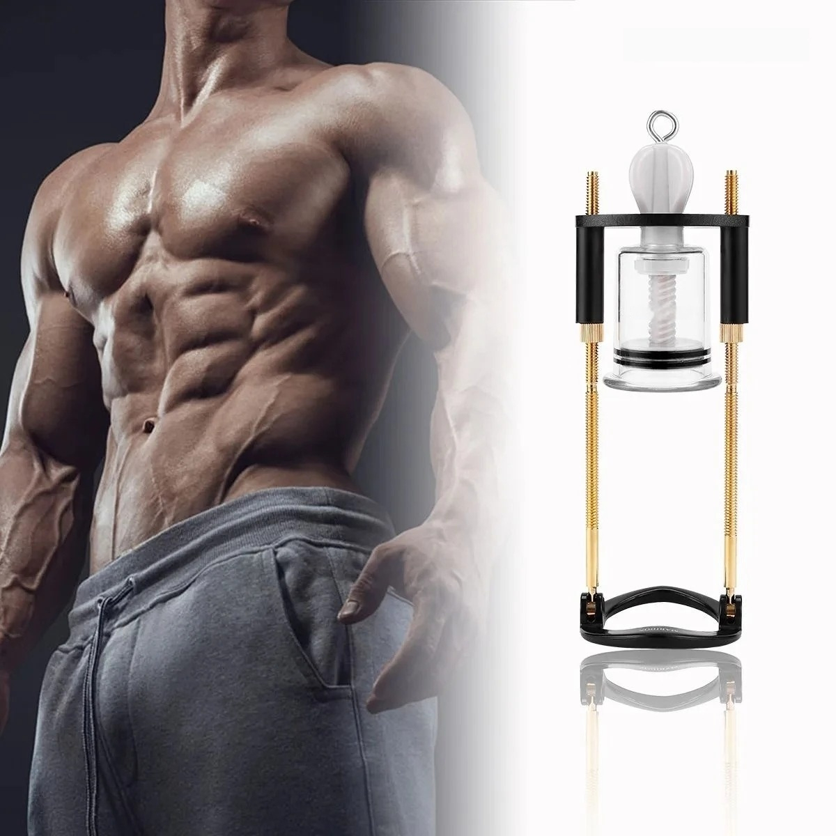 W5805未定价Penis Extender ฝึกยืดขยาย ระบบยืด+แรงดันลบ ปรับระดับแรงยืดได้ตามต้องการ