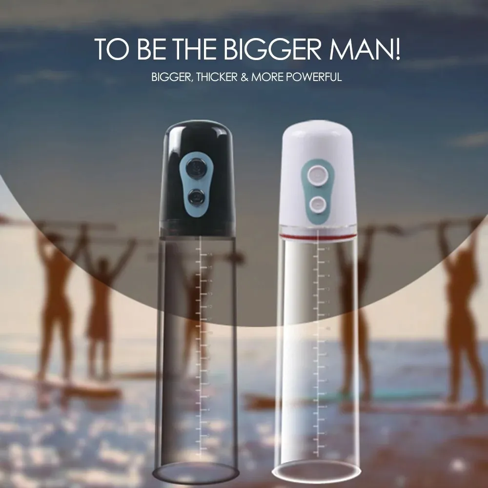 Automatic Penis Pump Press + Suction Massage 3D Vacuum