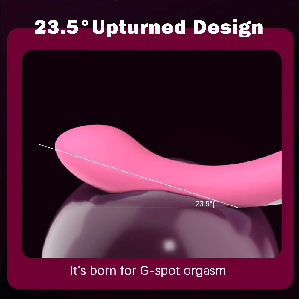 12 Frequencies Bendable Double-Layer TPE Spot Vibrator