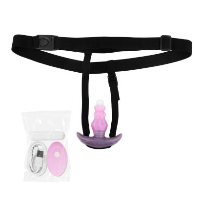 W1307未定价อุปกรณ์อุดปาก อุปกรณ์ทวารหนัก พร้อมระบบสั่นสะเทือนและรีโมทคอนโทรล สำหรับการฝึกในวงการ SM