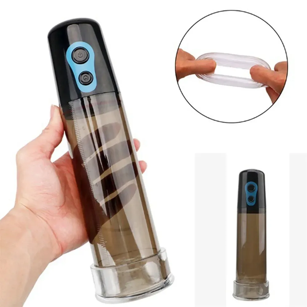 Automatic Penis Pump Press + Suction Massage 3D Vacuum