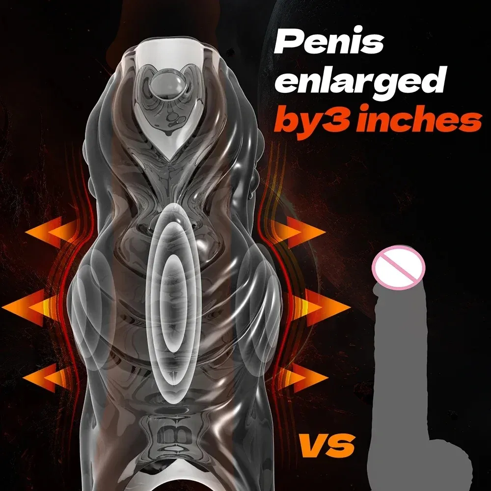 Fantasy Alien Creature Transparent Through-Type Penis Sleeve