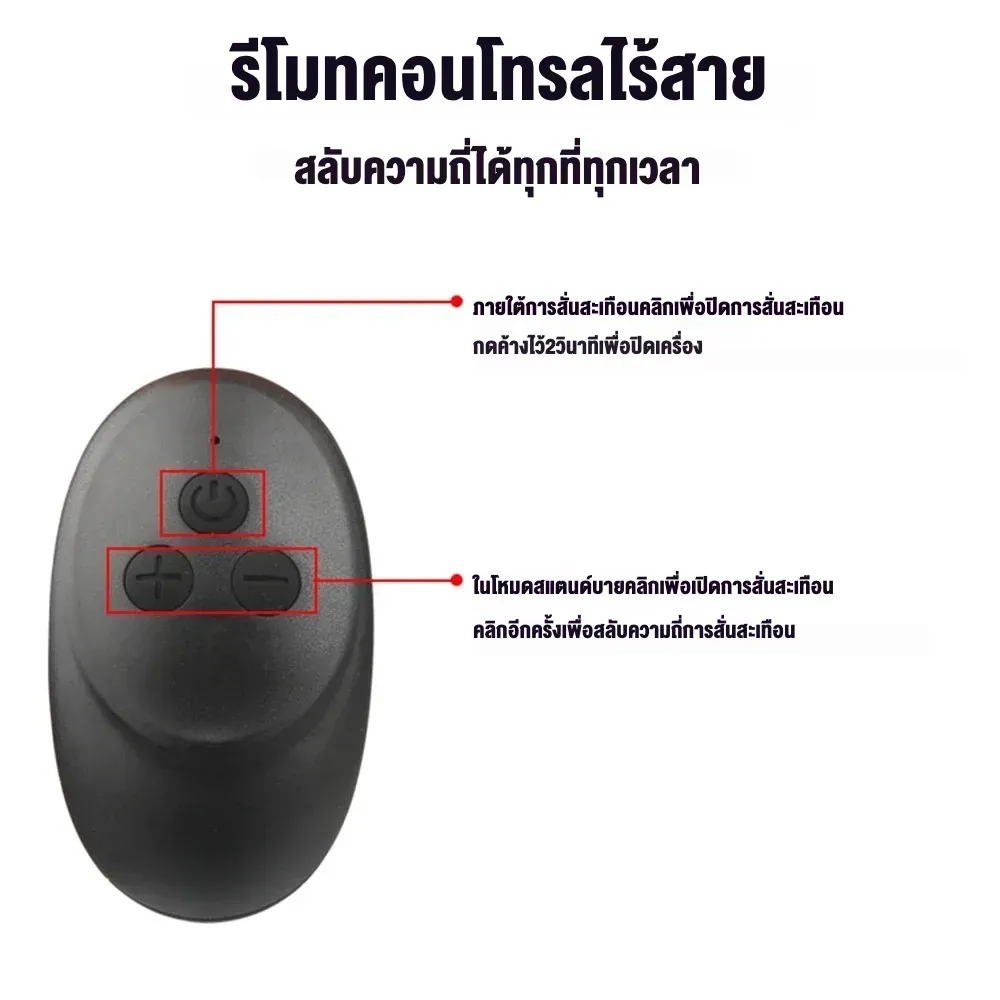ของเล่นประตูหลัง เครื่องนวดต่อมลูกหมาก มอเตอร์แรงสูง หลายสปีด สามขนาด