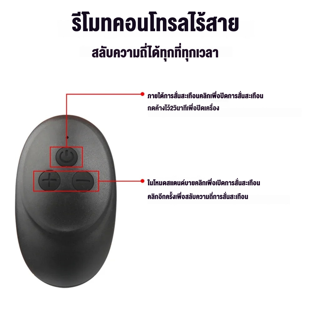 0280 ปลั๊กทวาร มอเตอร์แรงสูง 10 ระดับความสั่น ซิลิโคนเหลว รีโมทอินฟราเรด ใช้ได้ทั้งหญิงชาย|YUMAN