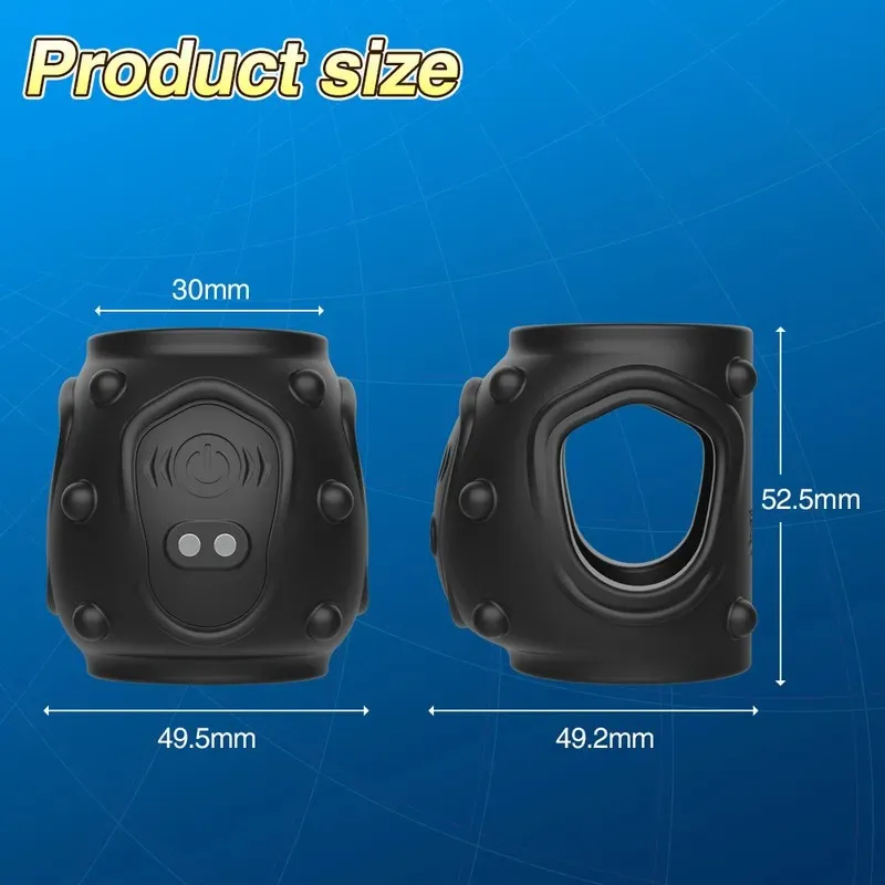 Couples High-Elasticity Silicone Ultra-Quiet Cock Ring