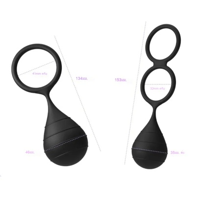 Penis Extender ฝึกยืดขยาย ฝึกฝนหลายรูปแบบ ภายในมีลูกเหล็กกลมไร้สนิม ซิลิโคนสัมผัสเนียนนุ่มปลอดภัย-sextoyfunny