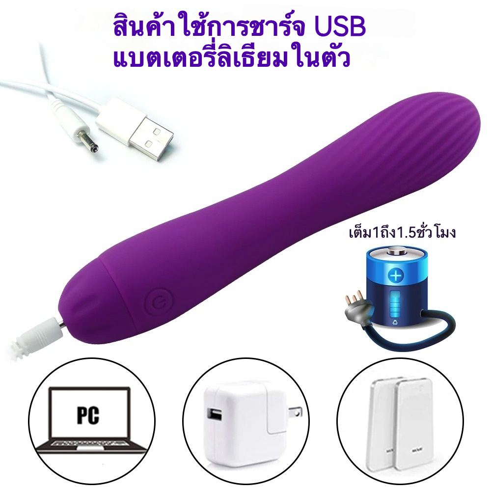 W0402 สั่นสะเทือนแท่ง ระบบสั่นสะเทือน 10 ความถี่ ออกแบบเกลียว วัสดุสัมผัสผิว กันน้ำ IPX7|WSM