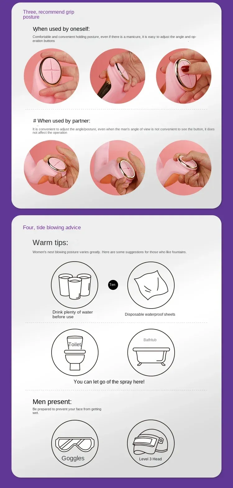 Ultra-High Speed Finger Shaped 7 Frequencies G-Spot Vibrator