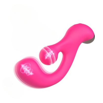 W4800未定价เครื่องนวดหลายฟังก์ชัน เครื่องยนต์คู่ 10 ความถี่การสั่นคู่ ออกแบบตามหลักสรีรศาสตร์