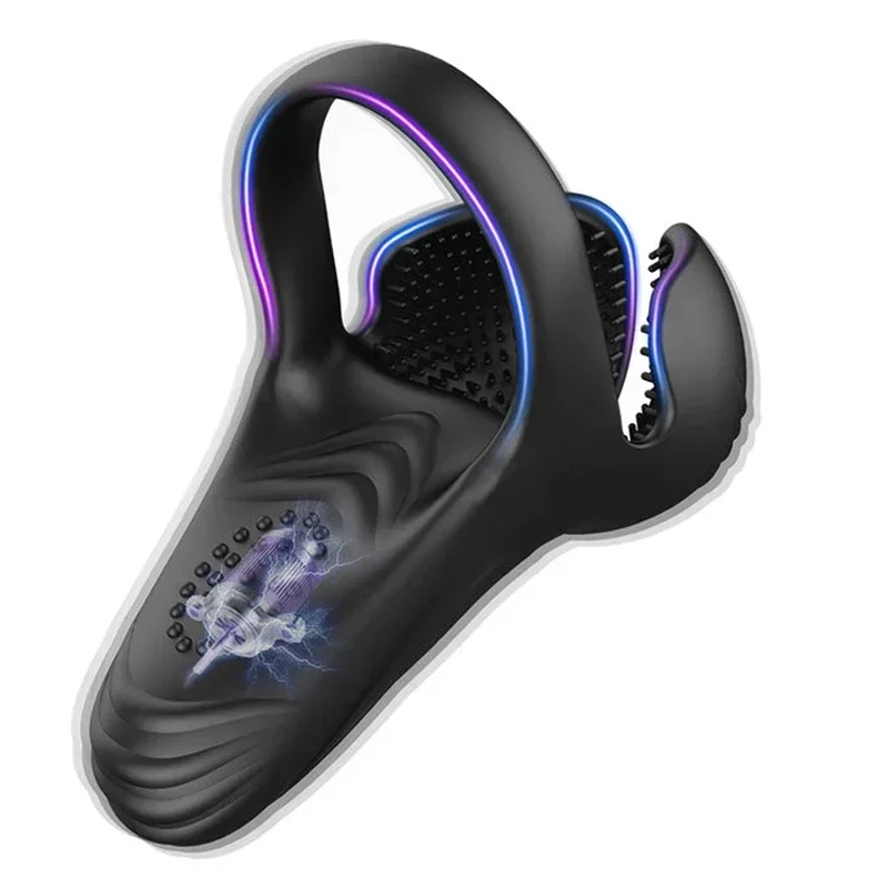 0393 มอเตอร์แรงสูง, 10 ระดับการสั่น, ดีไซน์จุดนูนพิเศษ, รีโมทควบคุมระย