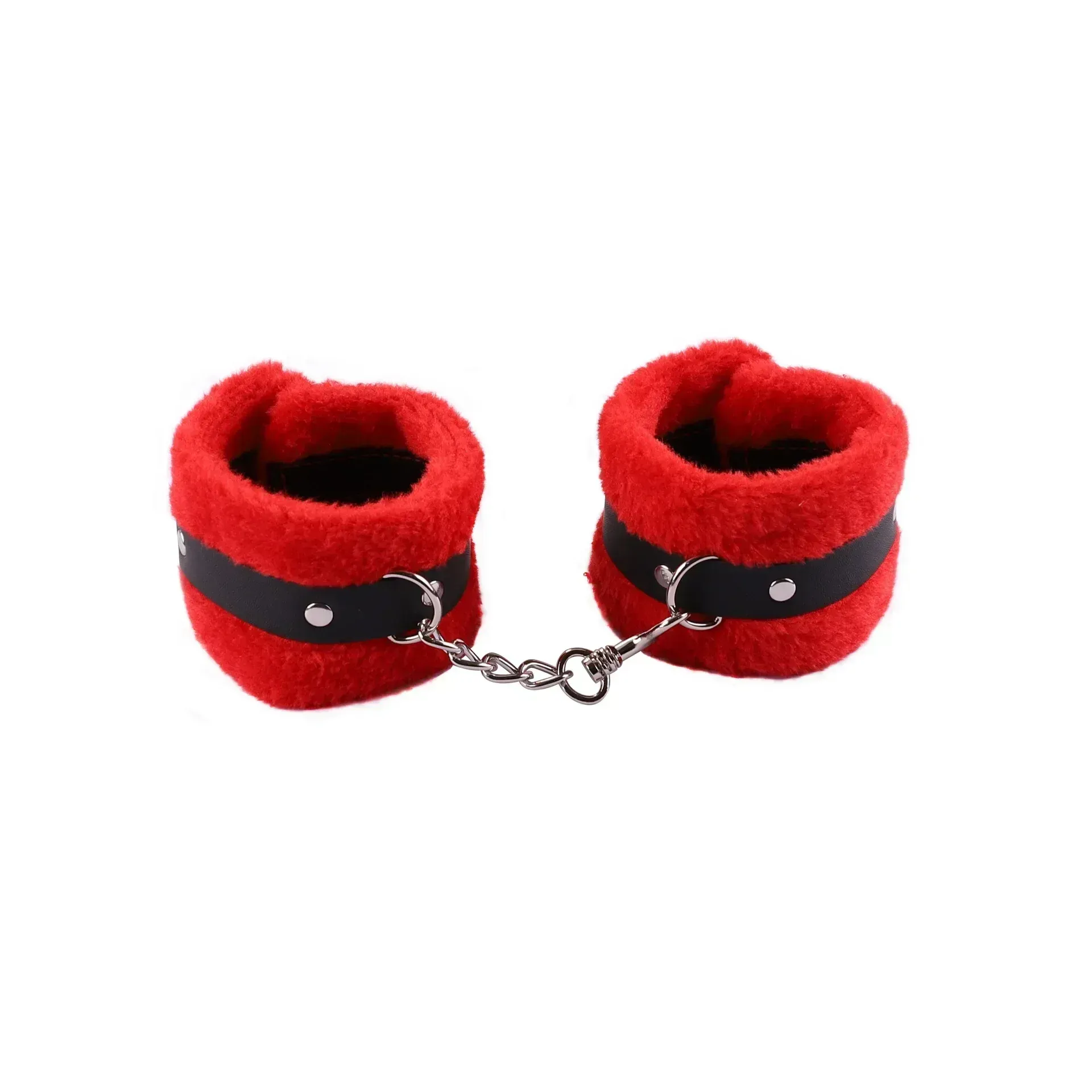 กุญแจมือกำมะหยี่สำหรับเกมรัก BDSM และเล่นบทบาท|Jiashimei