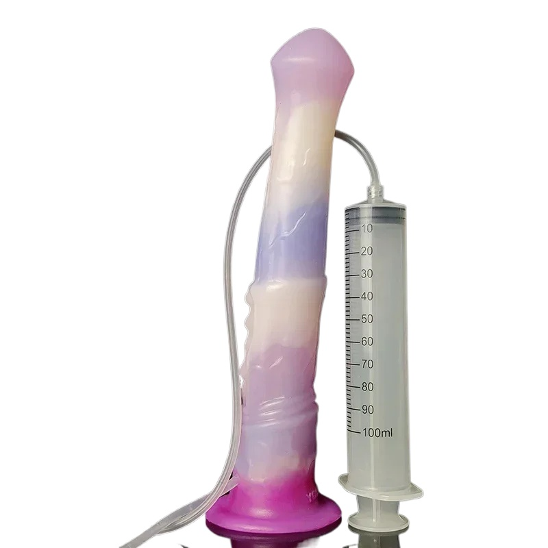 0228 อวัยวะเทียมม้า ซิลิโคนเหลวเรืองแสง ระบบหลั่งสมจริง สีมิติวิเศษ|YOCY