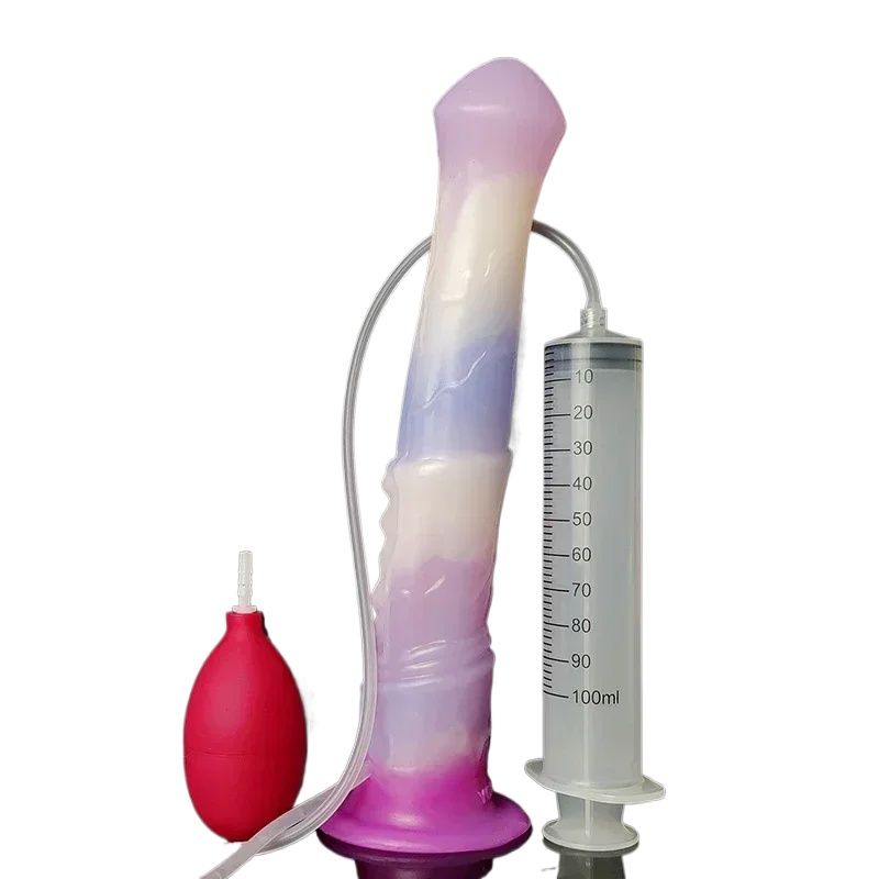 0228 อวัยวะเทียมม้า ซิลิโคนเหลวเรืองแสง ระบบหลั่งสมจริง สีมิติวิเศษ|YOCY