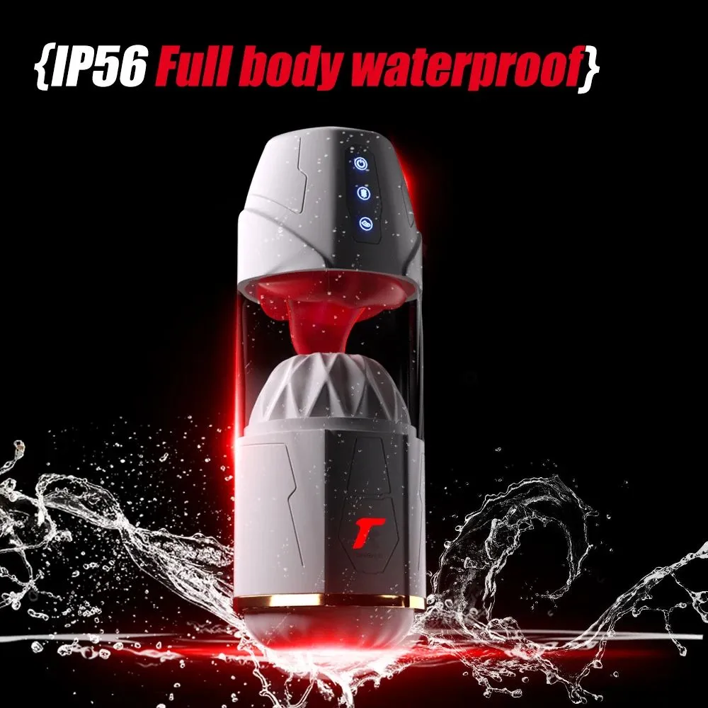 Noise Reduction Automatic Male Masturbator Bionic Tongue