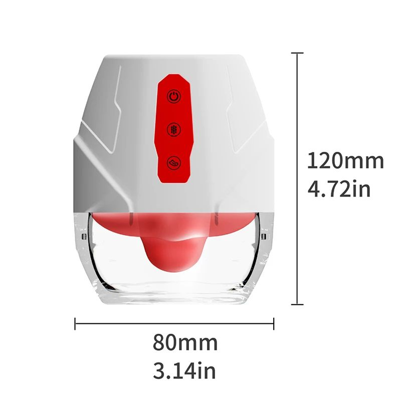 ถ้วยอัตโนมัติ 10 ความถี่การสั่นสะเทือน 10 ความถี่การดูด 10 ความถี่การเลีย เสียงโต้ตอบ