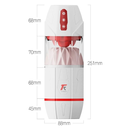 ถ้วยอัตโนมัติ 10 ความถี่การสั่นสะเทือน 10 ความถี่การดูด 10 ความถี่การเลีย เสียงโต้ตอบ