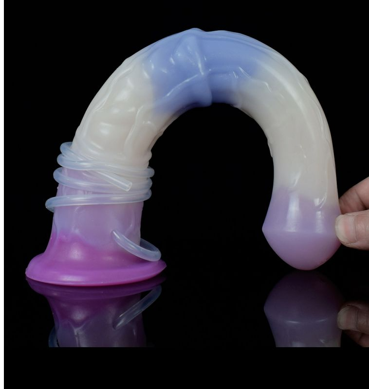 อวัยวะเทียมม้า ซิลิโคนเหลวเรืองแสง ระบบหลั่งสมจริง สีมิติวิเศษ|YOCY