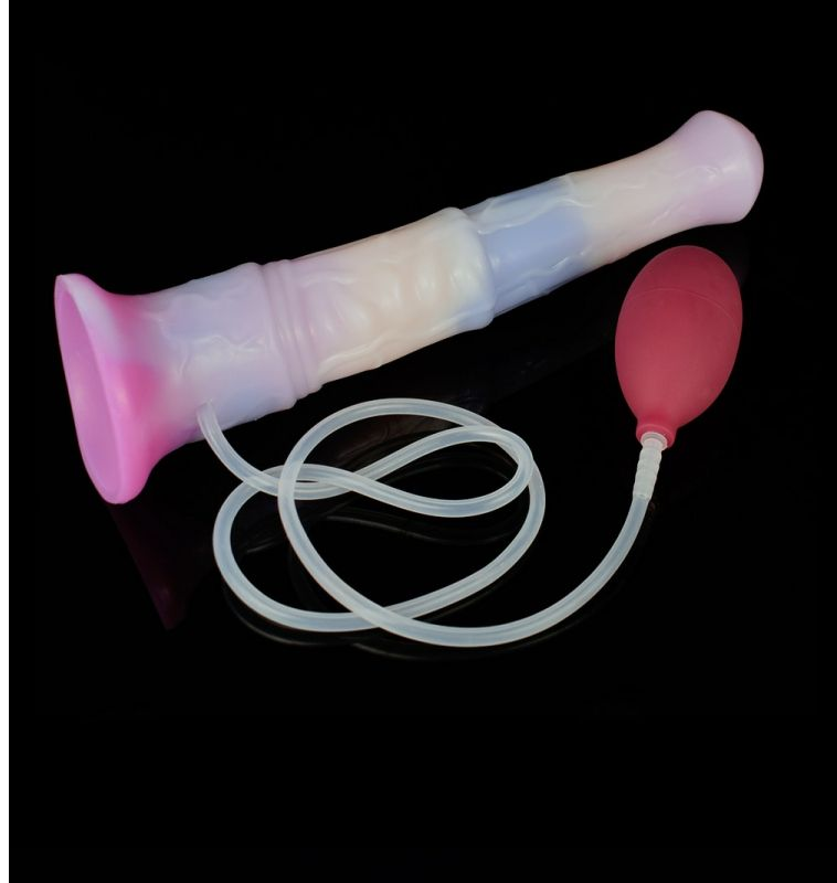 อวัยวะเทียมม้า ซิลิโคนเหลวเรืองแสง ระบบหลั่งสมจริง สีมิติวิเศษ|YOCY