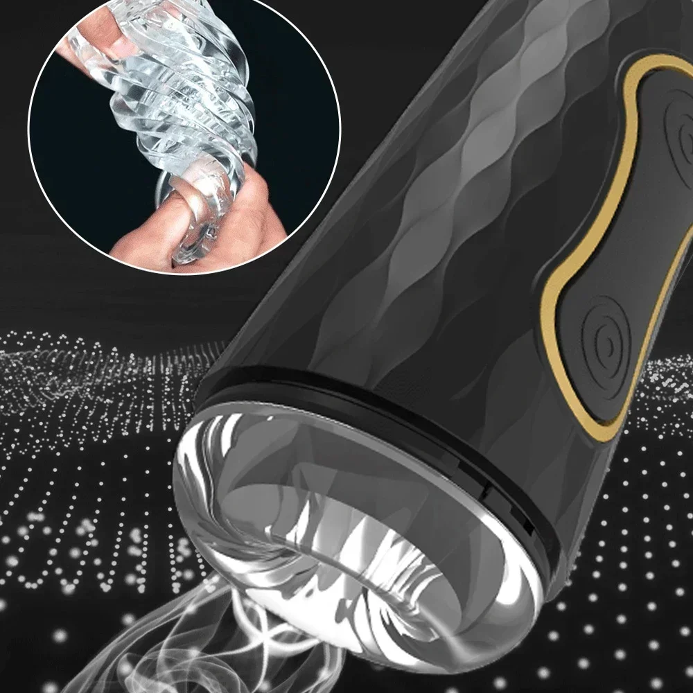 ถ้วยช่วยตัวเองใช้มือ แบบทะลุผ่าน กดสองด้าน วัสดุ TPE หลายพื้นผิว ออกแบบแบบเปิดบางส่วน|MIGYY 