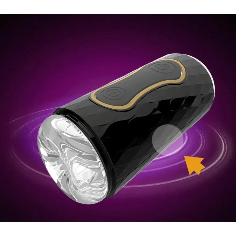 ถ้วยช่วยตัวเองใช้มือ แบบทะลุผ่าน กดสองด้าน วัสดุ TPE หลายพื้นผิว ออกแบบแบบเปิดบางส่วน|MIGYY 