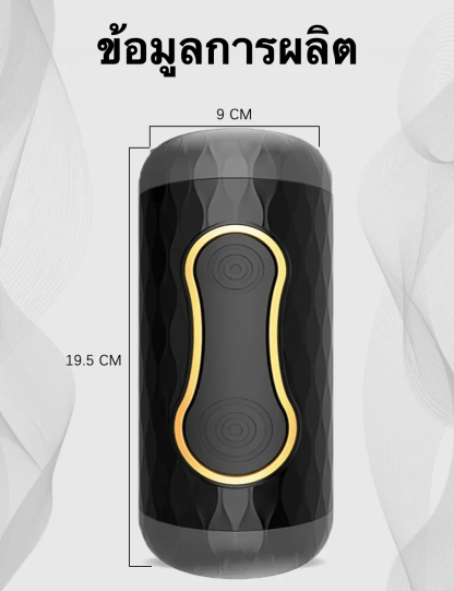 ถ้วยช่วยตัวเองใช้มือ แบบทะลุผ่าน กดสองด้าน วัสดุ TPE หลายพื้นผิว ออกแบบแบบเปิดบางส่วน|MIGYY 