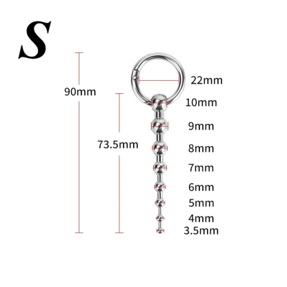 W6401未定价แท่งม้า ลูกปัดแบบสายรัด ถอดวงแหวนได้ สแตนเลสเกรด 304